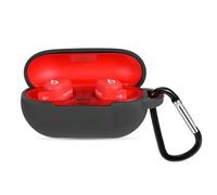 Claiol Silicone Case for Beats Solo Buds 2024, Premium Shockproof Case Cover Compatible with Beats Solo Buds with Carabiner. (Black)