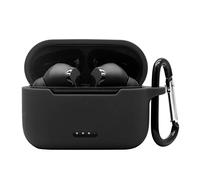 Claiol Silicone Case for TOZO NC2, Premium Shockproof Protective Case Cover with Keychain. (Black)