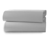 Clair De Lune 2 Cotton Jersey Fitted Cot Bed Sheets, 140 x 70 cm
