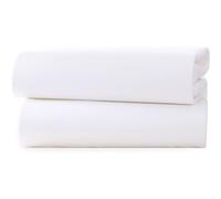 Clair De Lune 2 Cotton Jersey Fitted Cot Bed Sheets, 140 x 70 cm