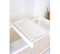 Clair de Lune Baby Dash Anti Roll Wedge Changing Mat - Size: 69 x 44 x 8cm - Natural - Wilko