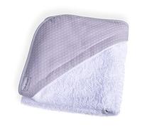 Clair de Lune Cotton Dream Hooded Baby Towel - Grey