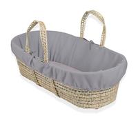 Clair de Lune Fleece Liner Replacement Palm and Wicker Moses Dressing 104 x 72 cm (Grey)