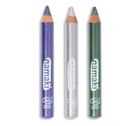 Clair de Lune glitter pencils - Set of 3 Purple one size