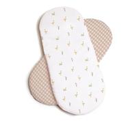 Clair de Lune Little Duckling 2 Pack Fitted Moses Basket Sheets 74 x 30 cm