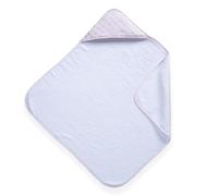 Clair de Lune Marshmallow Hooded Towel (White and Pink)