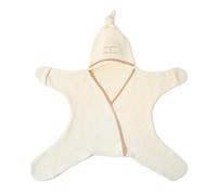 Clair de Lune Organic Star Breathable Mesh Baby Wrap Blanket 0-6 Months