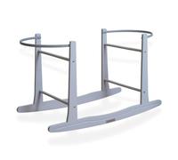 Clair de Lune Rocking Moses Basket Stand - Grey