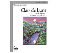 Clair De Lune: Transposed to Key of C Major, Sheet (Schaum Publications Sheet Solo)