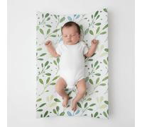 Clair de Lune Olive Anti-Roll Wedge Baby Changing Mat 67 x 44 cm