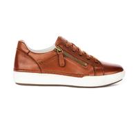 Josef Seibel Claire Womens Ladies Brown Zip Up Lace Up Trainers Shoes Size 4-9