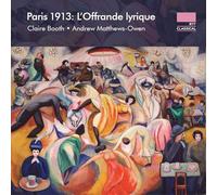 CLAIRE BOOTH/MATTHEW - PARIS 1913 SONGS - CD - M4z