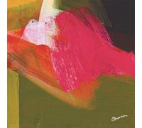 Claire Chandler So Far Away Canvas Print Green/red/white (30Cm X 30Cm)