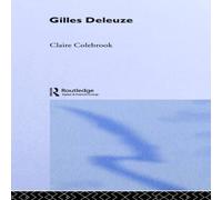 Claire Colebrook Gilles Deleuze Hardcover Book Claire Colebrook Multicolor