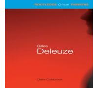 Claire Colebrook Gilles Deleuze Paperback Book Claire Colebrook Multicolor