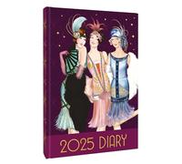 Claire Coxon Art Deco 2025 A5 Weekly View Diary