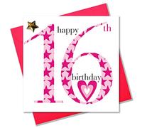 Claire Giles Ages Age 16 Girl Birthday Card