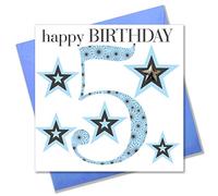 Claire Giles Ages Age 5 Boy Birthday Card AGE05B