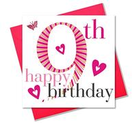 Claire Giles Ages Age 9 Girl Birthday Card, AGE09G
