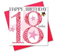 Claire Giles Ages Age 18 Girl Birthday Card, AGE18G