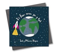Claire Giles Greeting Cards, Welsh Happy Mother's Day Mum Card, Sul y Mamau Hapus Mam, Best Mum Mothering Sunday Card, Embellished with a Colourful Tassel