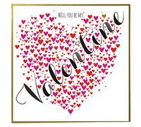 Claire Giles Quill "My Valentine" Valentine's Day Card