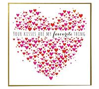 "Claire Giles Quill""Your Kisses"" Valentine's Day Card" VQU006