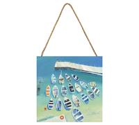 Claire Henley Birds Eye View Plaque Claire Henley Multicolor