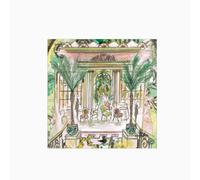 Claire Louise Afternoon Tea At The Ritz Glass Kitchen Splashback W600Mm X H600Mm, Multi