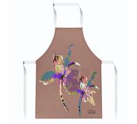 Claire Louise Flora Pop Mocha Mousse Iris Apron Claire Louise Multicolor