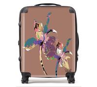 Claire Louise Flora Pop Mocha Mousse Iris Suitcase | Size: Small Claire Louise Multicolor Small