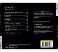 CLAIRE MARTIN (VOCALS)/ESBJ”RN SVENSSON/COLIN LAZZERINI/PAT COLEMAN - A MODERN A