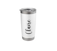 Claire Personalized Name Custom Travel Mug Stainless Steel Insulated Tumbler