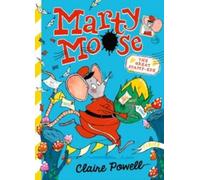Claire Powell Marty Moose: The Great Stamp-ede Paperback Book Claire Powell Multicolor
