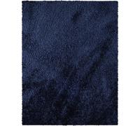 CLAIRE Shaggy Solid Color Plush Pile Area Rug Livabliss Blue 200cm x 275cm