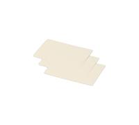 Clairefontaine 11288C Iridescent Cream Paper Pack of 25 Plain Cards 7x9.5cm - 210gsm Invitation Correspondence Cards Pollen Range Premium Smooth Paper