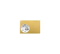 Clairefontaine 11490C Gold Iridescent Paper Pack of 25 Plain Cards 8,2x12,8cm 210gsm Invitation and Correspondence Cards Pollen Range Premium Smooth Events