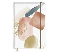 Clairefontaine 115967C - Rigid A5 Notebook 14.8x21cm 160 Lined Pages White Paper 90g - Evanescence - 1 visual Geometrical/1 visual Mountain, random delivery