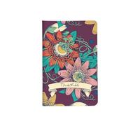 Clairefontaine - 116210C - Mini Notebook Floral Frida Kahlo - 7.5x12cm 48 Plain Pages Ivory Paper 90g - Frida Kahlo Collection - 4 visuals, random delivery