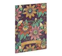 Clairefontaine - 116213C - A Frida Kahlo Floral Thread Stitched Notebook - A4 21x29.7cm 96 Lined Pages Margin - Ivory Paper 90g - Frida Kahlo Collection - Mixed