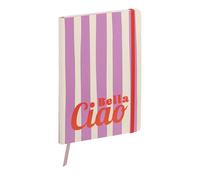 Clairefontaine - 116267C - Softcover Notebook Citrus/Stripes Decor - A5 14.8x21cm - 128 Lined Pages White Paper 90g - Dolce Amore Collection - Random delivery