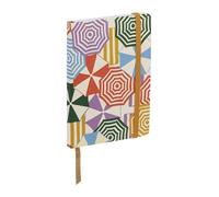 Clairefontaine - 116268C - Softcover Notebook Citrus/Stripes A6 10.5x14.8cm 128 Plain Pages 90g White Paper - Elastic Closure - Dolce Amore - Random delivery