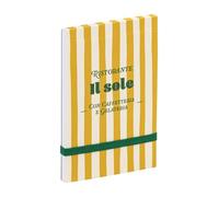 Clairefontaine - 116273C - Shopping Pad 8x11,5 cm 50 Detachable Plain Sheets Decorated with Citrus Fruit Acid Colours - Elastic Closure - Mixed - Dolce Amore