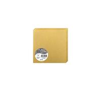 Clairefontaine 12890C gold Iridescent Paper Pack of 25 Double Cards Square 13.5x13.5cm 210gsm Invitation Correspondence Card Pollen Range Premium Smooth