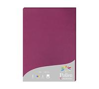 Clairefontaine 14206C Wallet of 50 Sheets Format A4 (21x29,7cm) 160gsm colour Raspberry Invitation Paper Events Correspondence Pollen Range Premium Paper