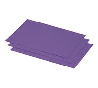 Clairefontaine 1637C Pack of 25 Plain Cards Format 15,8x22,2cm 210gsm colour Violine Invitation Correspondence Cards - Pollen Range - Smooth Premium Paper