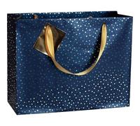 Clairefontaine 212897Cpack Pack of 5 Premium Gift Bags Shopping Format 32 x 13 x 24.5 cm 210 g Blue Night Design Gift Packaging Ideal for: Games Board Puzzles