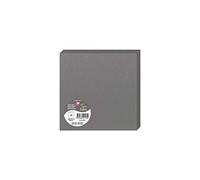 Clairefontaine 2153C Pack of 25 Double Cards Square Format 16x16cm 210g/m² Dark Grey Event Correspondence Invitation Cards Pollen Range Smooth Premium Paper