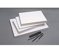 Clairefontaine 21683C - A Box of 5 reams of White Sketch Drawing Paper 250 Sheets 21x29.7 cm 90g