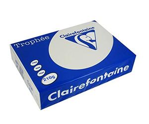 Clairefontaine 2226C Trophee Printer Paper/Copier Paper Intense Colours DIN A4 210 g 250 Sheets Steel Grey 1 Ream